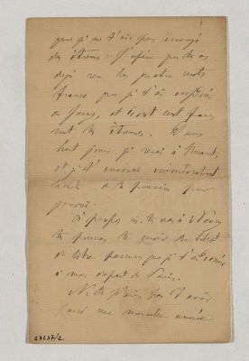 manuscris - Mihail Kogălniceanu - autor; Scrisoare trimisă de Mihail Kogălniceanu fiului său, Ion, pe 3/15 ianuarie 1882, din Iași