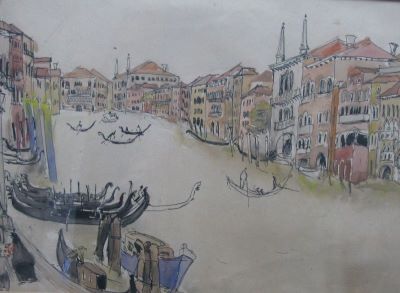 desen - Cuțescu-Storck, Cecilia; Veneția