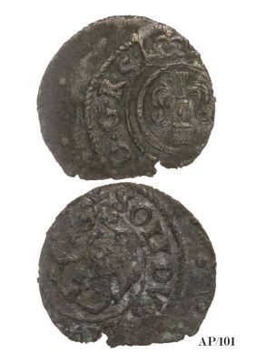 Șiling (imitație); imitație după șiling emis de regina Christina a Suediei în Livonia