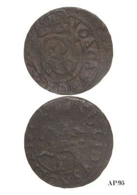 Șiling (imitație); imitație după șiling emis de regele Ioan II Cazimir în Lituania