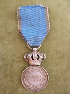 medalie; Medalia Serviciul Credincios