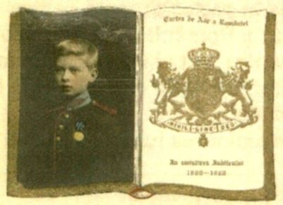 carte poștală ilustrată - Union Postale Universelle; Principele Carol al II-lea