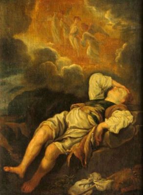 pictură - Fetti, Domenico (după); Visul lui Iacob