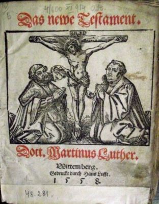 carte veche - Doct(or) Martinus Luther; Das Newe Testament