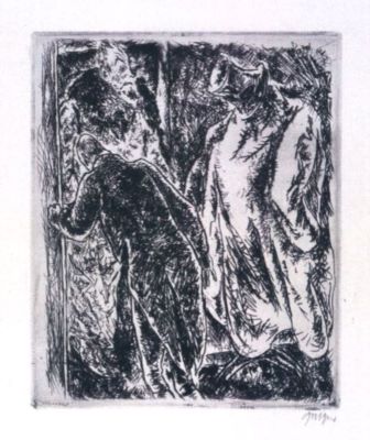 grafică de carte - Geiger, Willi; Ilustrație la „Sonata Kreutzer” de Lev Tolstoi