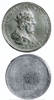 Medalie dedicată împăratului Lothar II