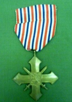 medalie; Crucea de Război Cehoslovacă 1939