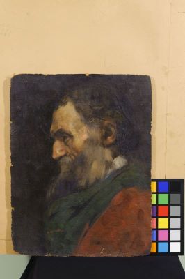 pictură de șevalet - Mützner, Samuel; Profil de bărbat