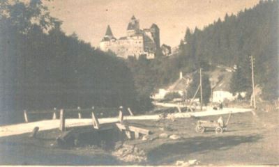 carte poștală ilustrată; Castelul Bran