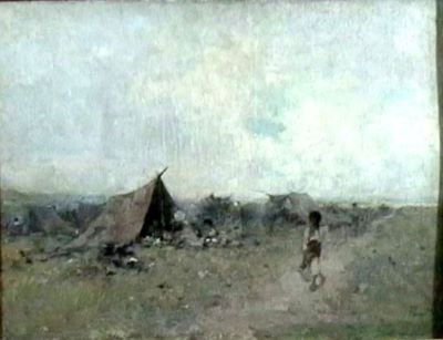 pictură de șevalet - Grigorescu, Nicolae; Șatra