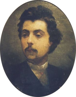 pictură de șevalet - Mirea-Demetrescu, George; Portretul lui Filip Marin