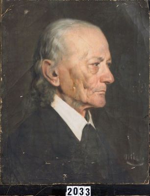 pictură de șevalet - Miess, Friedrich; Portret de bărbat