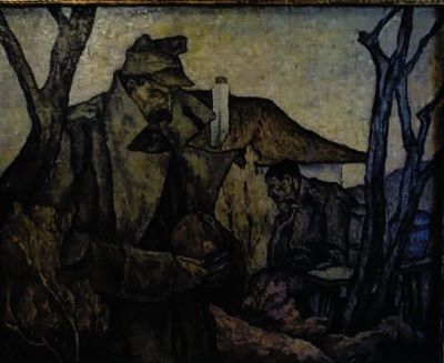 pictură de șevalet - Theodorescu-Sion, Ion; Soldați