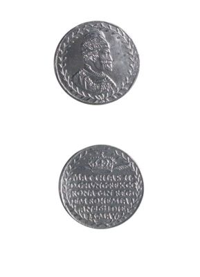 Medalie dedicată încoronării lui Mathia II ca rege al Boemiei