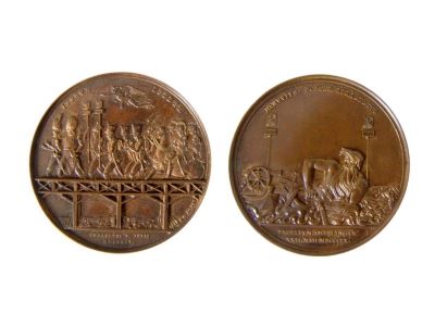 Medalie dedicată victoriei de la Essling