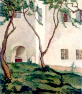 pictură - Dimitrescu, Ștefan; Castelul Brâncovenesc din Sâmbăta de Sus