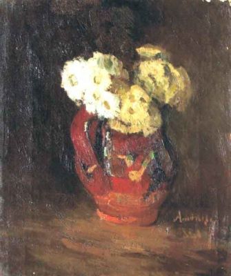 pictură - Andreescu, Ion; Ulcică cu flori