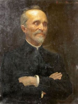 pictură - Gyárfás, Endre; Portret de bărbat