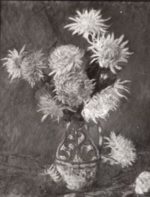 desen - Luchian, Ștefan; Crizanteme