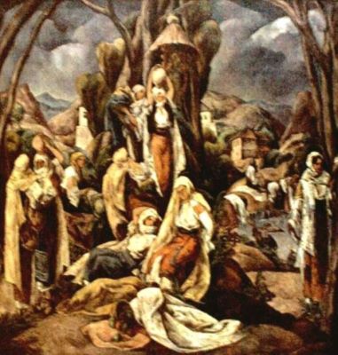 pictură - Theodorescu-Sion, Ion; La izvorul Troiței