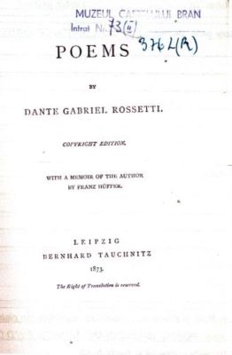 carte - Rossetti, Dante Gabriel; Poems
