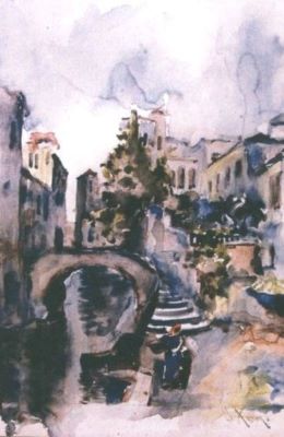 pictură - Aman, Theodor; Veneția