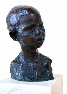 sculptură - Brâncuși, Constantin; Cap de copil (Cap de băiat)