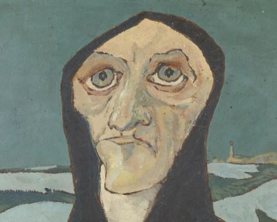 Pictură de șevalet - Steurer, Iosif; Portret de femeie