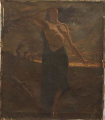 Sculptură mică - Scorțescu, Paul; Omul 1918