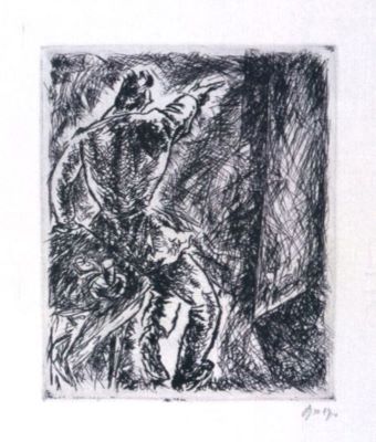 grafică de carte - Geiger, Willi; Ilustrație la „Sonata Kreutzer” de Lev Tolstoi