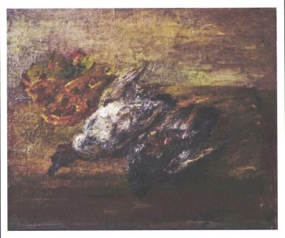 pictură de șevalet - Grigorescu, Lucian; Vânat (Natură moartă cu vânat)