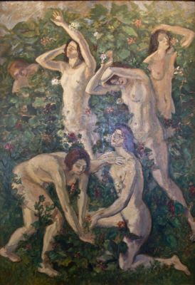 pictură de șevalet - Pallady, Theodor; Femei în peisaj