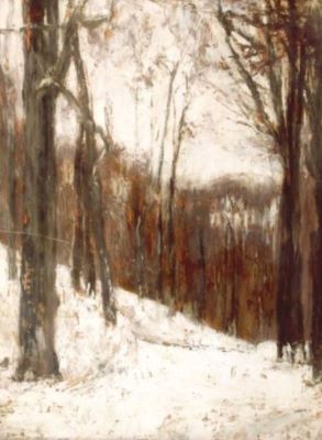 pictură de șevalet - Pallady, Theodor; Peisaj de iarnă