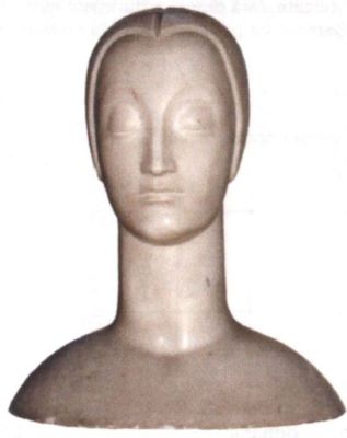 sculptură - Storck, Frederick; Cap stilizat (madona)