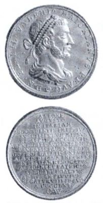 Medalie dedicată împăratului Maiorianus