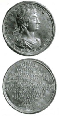 Medalie dedicată împăratului Arnulf de Carintia