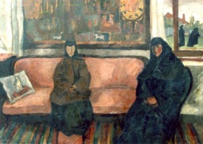 pictură - Iser, Iosif; Interior (Călugărițe)