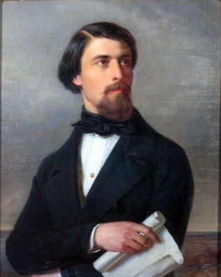 pictură de șevalet - Panaiteanu-Bardasare, Gheorghe; Portretul lui P. Lochmann