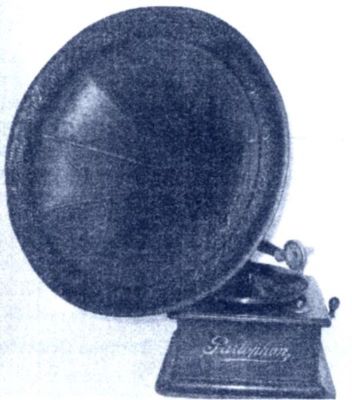 Carl Lindstrom Company Berlin; gramofon cu pâlnie exterioară