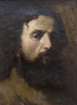 pictură - Aman, Theodor; Autoportret