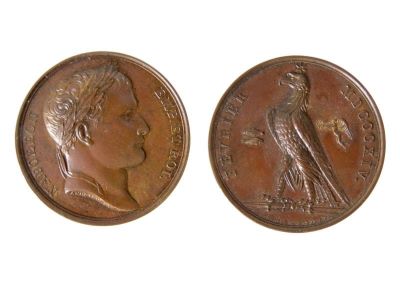 Medalie dedicată victoriilor din februarie 1814