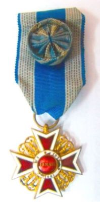Medalie cu panglică și rozetă