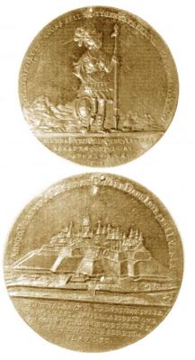 Medalie dedicată Oficiului Montanistic de la Alba Iulia