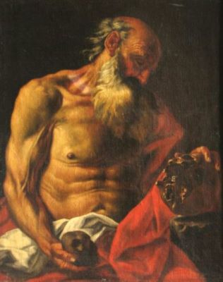 pictură - Fiammingo, Enrico; Sf. Ieronim