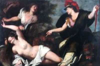 pictură - Lazzarini, Gregorio; Înfrânarea Forței și a Pasiunii