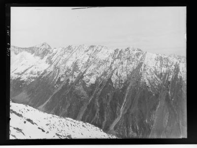 clișeu - Emil Fischer; Peisaj hibernal din Munții Făgăraș