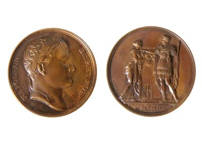 Medalie dedicată reunirii Etruriei cu Franța