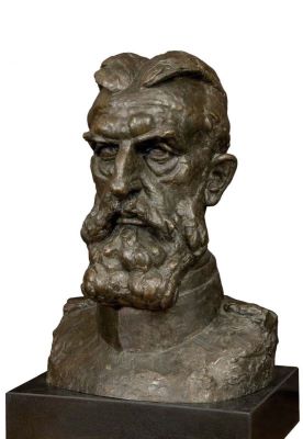 sculptură decorativă - Meštrović, Ivan; Portretul regelui Carol I