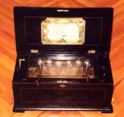 K.G.R.; automat muzical cu cilindru cu știfturi