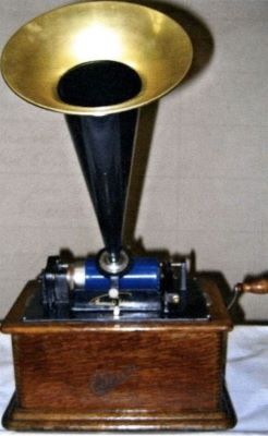 Edison National Phonograph Co.; fonograf cu cilindru de ceară